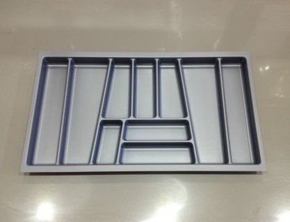 фото лоток для столовых приборов trend ii, в ящик 900/500, серый