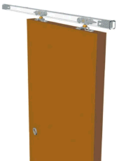 комплект для 1- створчатой деревянной двери до 50 кг.