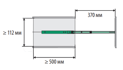 фото диспенса 90°, 150 мм чв комплект, h1600 - 2000 мм, 5 полок, арена классик, цвет хром, (2600920005)
