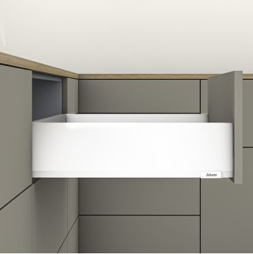 фото merivobox высота k, стандартный, 500 мм, белый шелк