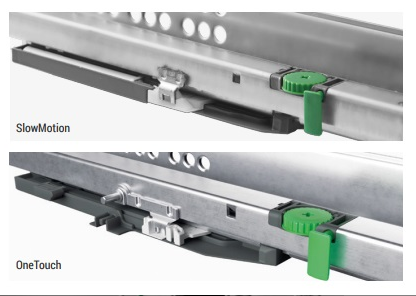 фото excel g550b направляющие чв с плавным закрыванием, 270мм, левая