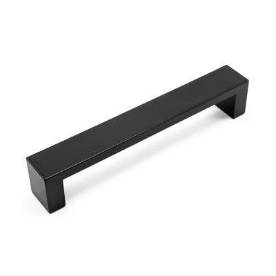 фото ua59--l30/128 gamet.ручка-скоба, цвет черный блестящий,128мм