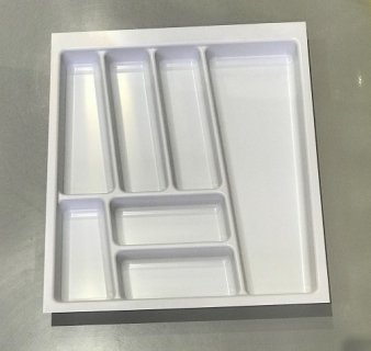 фото лоток для столовых приборов trend ii, в ящик 500/500, белый глянец