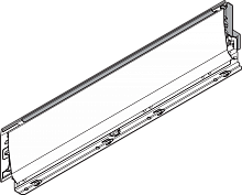 царга l intivo 450 мм, белый шелк, левая
