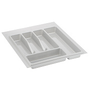 лоток для кухонных принадлежностей в ящик (355-390) х (391-490), шк 450 мм, белый