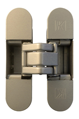 фото скрытая петля atomika, матовый никель new