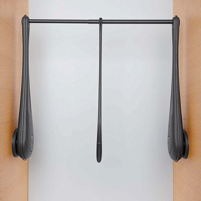 пантограф onli servetto для одежды, в корпус 730-1190 мм, корпус-коричневый, штанга-коричневый