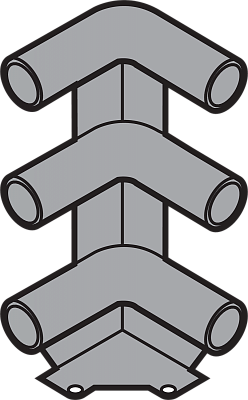 фото держ.угл.тройн.трубч.бортика галерей серый