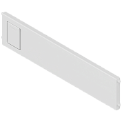 ambia-line доп.попер.раздел.выс.50мм для ш 200мм, белый шелк