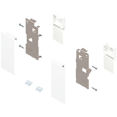 фото legrabox комплект держателей передн.пан.,k,белый шелк