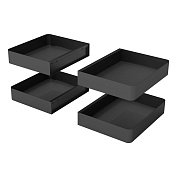 комплект корзин vs cor flex, к900 planero lava grey