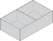 ambia-line высокие лотки нд от 400мм, ш 218мм, дуб бардолино/белый шелк
