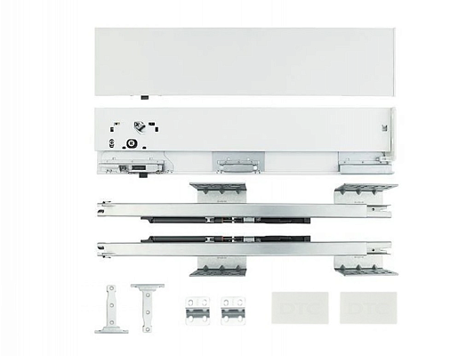 фото magic-pro, высота м, низкий ящик h= 88 мм, 400mm, белый