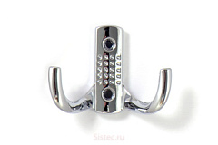 wp12-g0004 gamet крючок,  хром, 78х52 мм (распродажа)