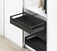 внутр.tandembox дизайн т,m+1 рел.,c,400мм,серый