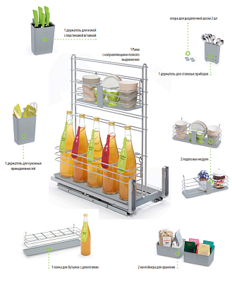 фото кукинг агент, 300 мм, цвет титан, 1 уп. (0252350102)