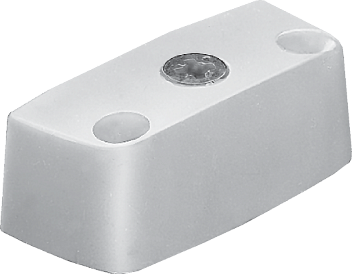 стяжка корпусная (гнездо) бел.