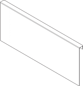 ambia-line адаптер для крепл.к задн.ст.,c,ш 218мм, сталь,сер.орион