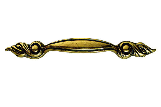 фото 15117z09600.07 marella ручка-скоба barocco, старое золото, 96мм
