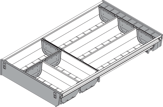 фото orga-line для tandembox ,500мм,шир.400-500 мм bi3