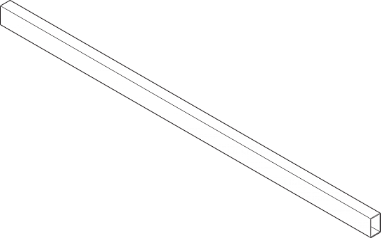 фото штанга поперечн.прямоуг.antaro,белый шелк