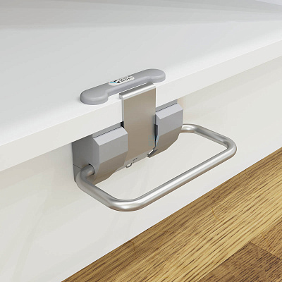 фото vs педаль для открывания фасада без рук envi kick серая(опция)