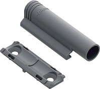 держатель прямой пластм.под саморез