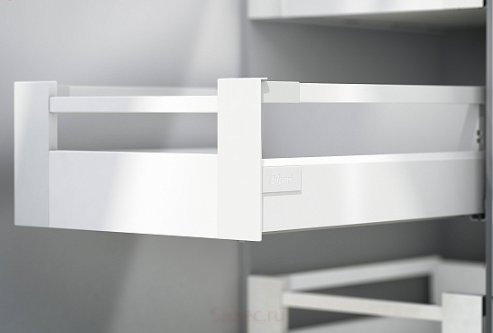 фото внутр.tandembox antaro,m+вставка,c,450мм,белый шелк