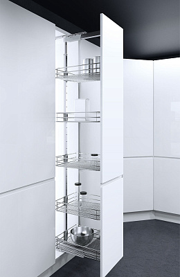 фото vauth-sagel  tal larder-сапфир,400мм,выс.рамы 950-1200мм,3 корз.выдв.колонна с доводчиком