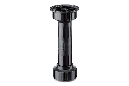 опора регулируемая h120 цвет черный(180)