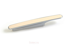 uu06-0096-g0004-p42  gamet ручка cameleon,слоновая кость/хром,96мм (распродажа)