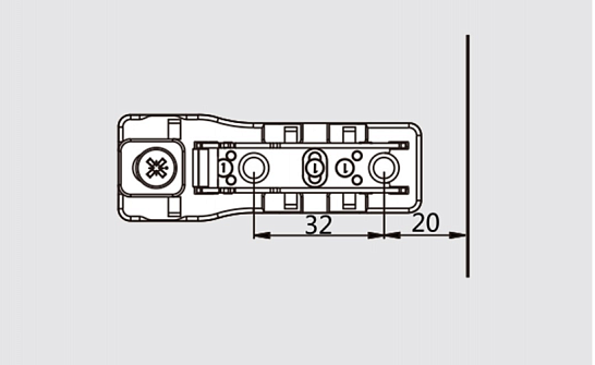 фото pivot star монтажная планка h=0 dtc  snap-on линейная 3d (0015364)