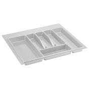 лоток для кухонных принадлежностей в ящик (505-540) х (391-490), шк 600 мм, белый