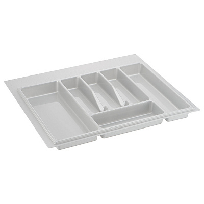 фото лоток для кухонных принадлежностей в ящик (505-540) х (391-490), шк 600 мм, белый
