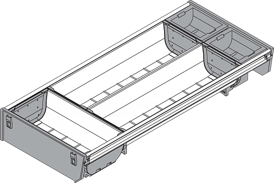 фото orga-line для tandembox ,450мм,шир.300мм