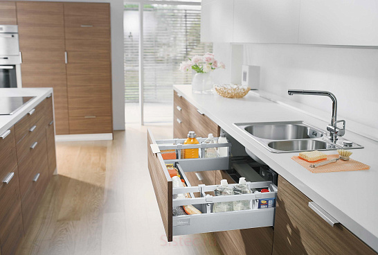 фото ящик под мойку tandembox antaro,m+1 рел.,c,500мм,серый