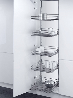 фото vauth-sagel tal gate-сапфир,450мм,выс.рамы 1200-1450мм,4 корз.выдв.колонна