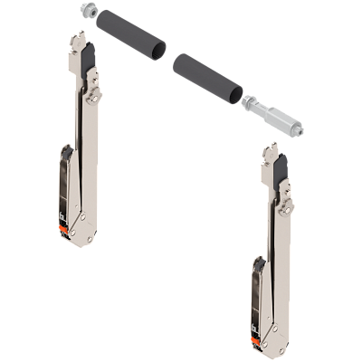 фото hl top рычаг 390-540 мм, l+r + заглушки поперечного стабилизатора