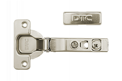 петля 100° dtc pivot pro click-on накладная с доводчиком 45мм (0017297)