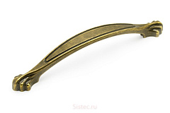 ur41-g0035 /128 ручка-скоба classico, античная бронза, gamet