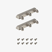 крепление для фасада из узкой ал-вой рамки для top stay sq 2шт+10 винтов (0018688)