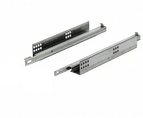 фото направляющие tandem+tip-on, част.выдвиж., 500мм, 17-19 мм