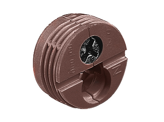 стяжка с эксцентриком, 25мм (гнездо) кор.