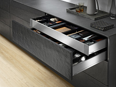 выдвижной ящик внутренний legrabox pure k,стандарт., 450 мм,серый орион 