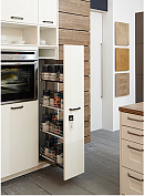 диспенса 90°, 450 мм пв комплект, h1200 - 1600 мм, 4 полки, арена стиль, цвет антрацит (2600819846)