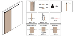 система до 50 кг c abs на закрытие/открытие от 923 мм