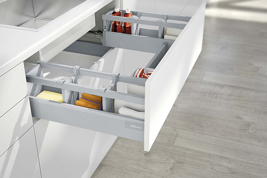 фото ящик под мойку tandembox antaro,m+1 рел.,d,500мм,серый