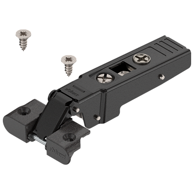 фото петля clip top для алюм.,накл.,95° черный оникс