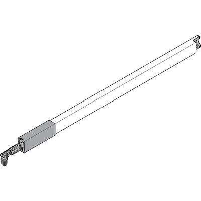 фото релинг antaro 270мм средний,серый,l  