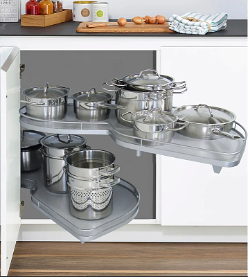 фото леманс 400 мм комплект 2 полки, 2 доводчика, правый, арена классик, цвет титан, (0479260102)